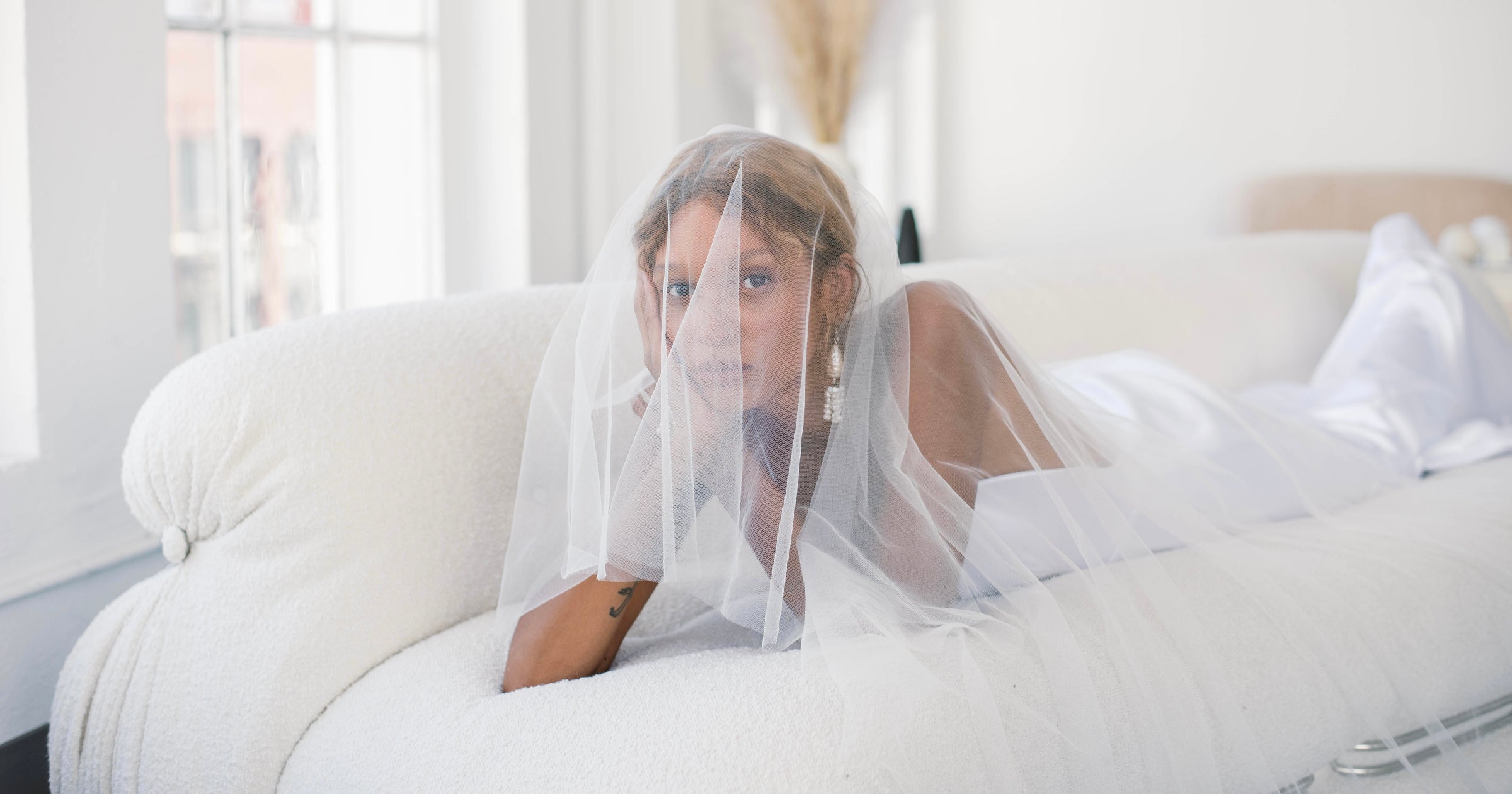 Lawrencia Bridal Couture Luxury Bridal Veils Available at Our Los Angeles Showroom