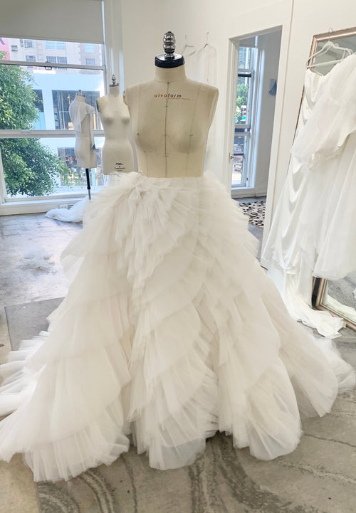 Lawrencia Bridal Couture Design Atelier in Downtown Los Angeles for custom Bespoke Luxury couture wedding dresses by the Bridal Designer